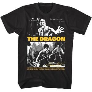 Bruce Lee Dragon Ready For Whatever Unisex T-Shirt Martial Arts Legend Tee 05